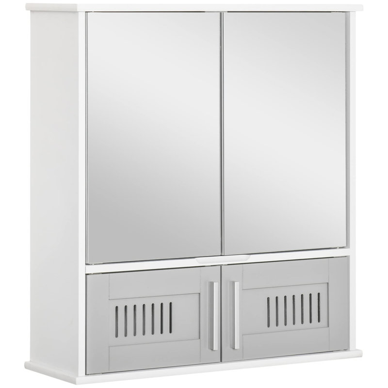 Wall Bathroom Cabinet, Grey