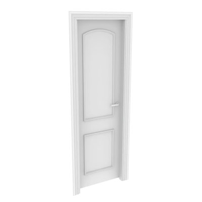 Garniture de porte en panneau de fibres à densité moyenne de haute qualité de 106 x 4 x 0,7 po Fixturedisplays® - délai de livraison de 90 jours 22207