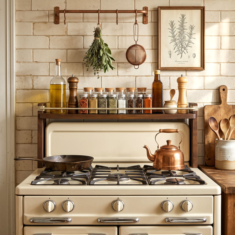Rangement à épices pour cuisine Over-The-Stove