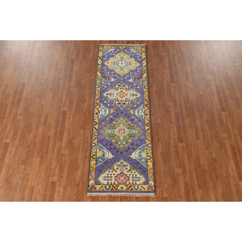 Tapis de couloir oriental géométrique 3x8