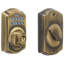 Schlage Keypad Deadbolt with Camelot Trim-97745759