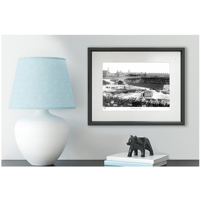 Portland, 1894 by Francis Frith - Single Picture Frame Print, 60cm H x 80cm W x 2.3cm D