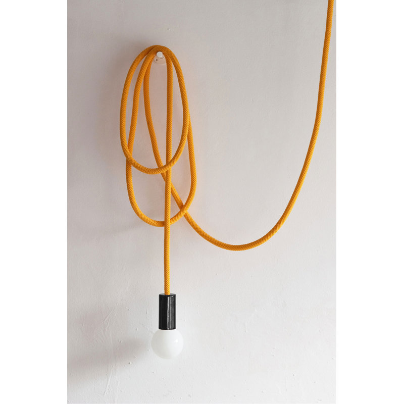 Micheals 1 - Light Pendant, Yellow/Black