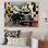 «Truck 53Ft Geometric Momentum I», reproduction sur toile