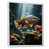 White Floater Framed