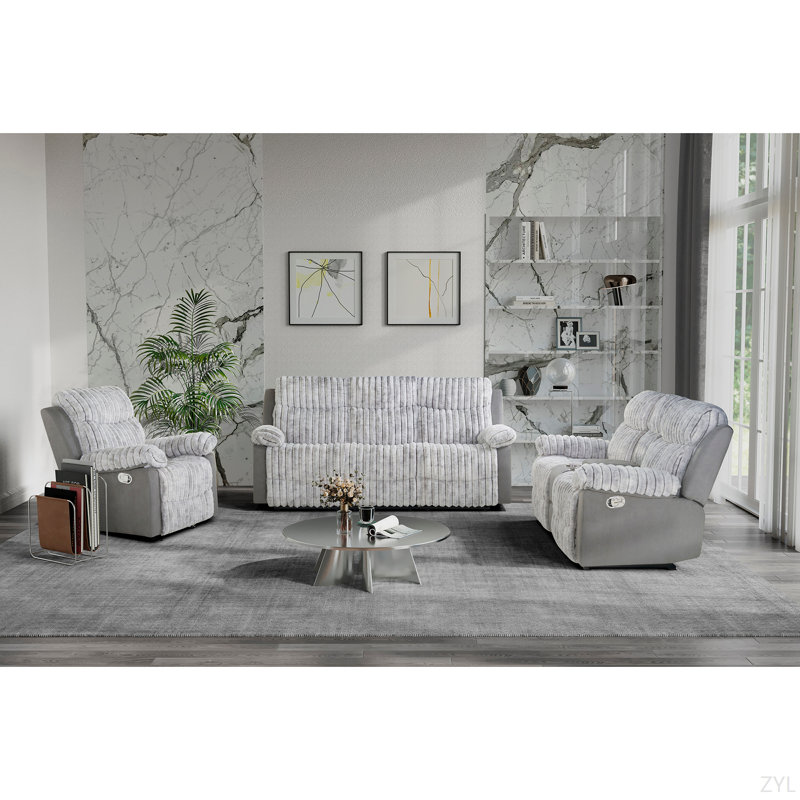 Causeuse inclinable Concise Console, Gris