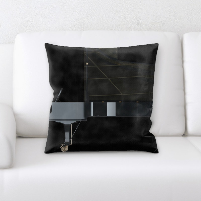 Housse et insert de coussin carré piano