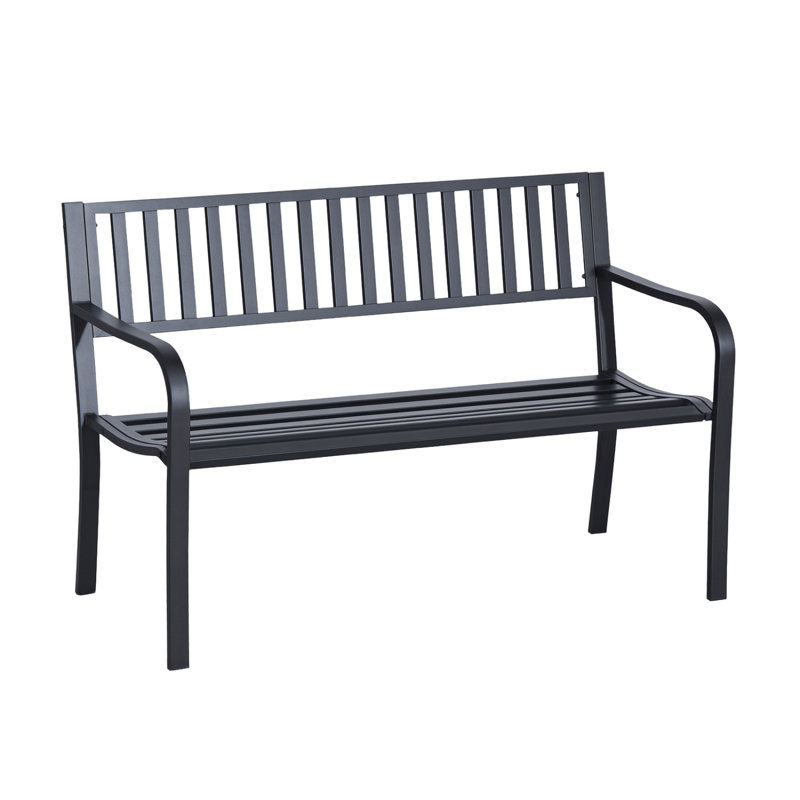 Banc de jardin extérieur, banc de patio