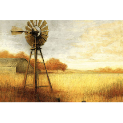 Fields Of Gold - Wrapped Canvas Painting