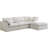 Atis Velvet L-Shaped Sectional Reversible-476492541
