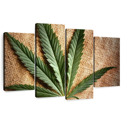 Marijuana sur bois