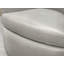 Fauteuil demi-tonneau pivotant 100% cuir italien Crandell-792964288