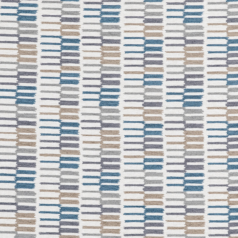 Causeuse inclinable Khandaker, Polyester bleu