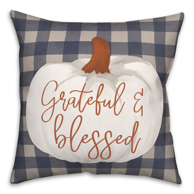 Plaid Throw Pillow