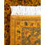 Overdyed Hand-Knotted Wool Modern-Contemporary Gold Area Rug 3' 2" x 5' 1"