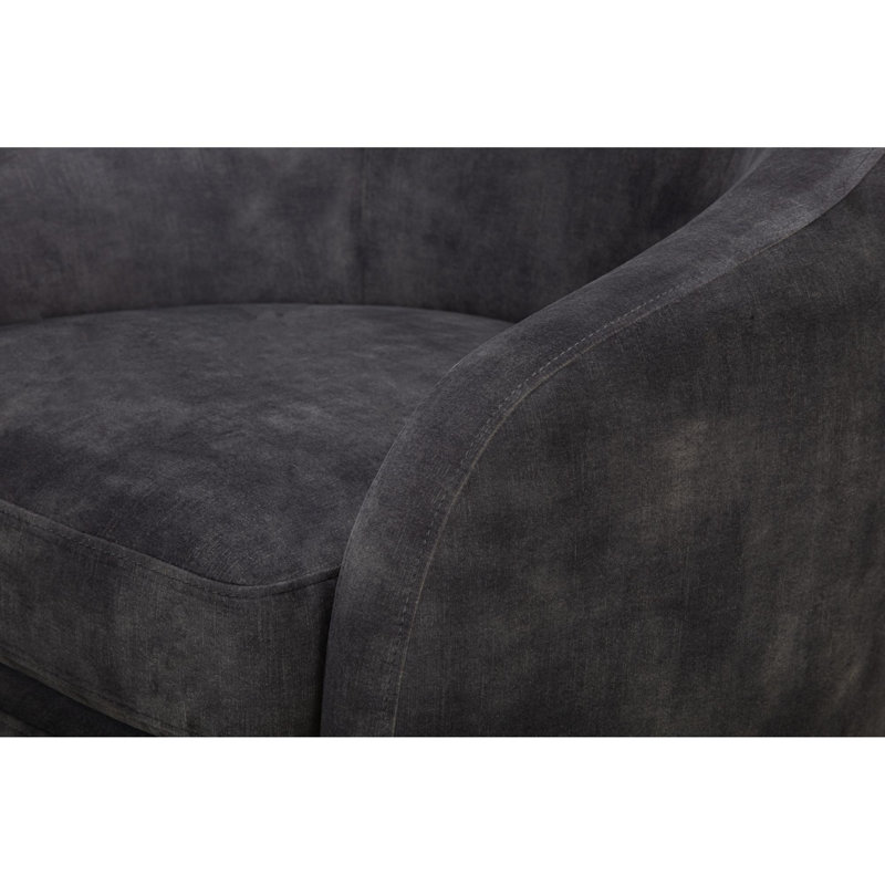 Conan Accent Chair, Hatcher Gray Polyester