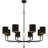 Lockery Matte Black Chandelier-1275912491-1275912490
