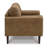 60'' Faux Leather Loveseat
