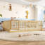 Lit sur pied avec porte amovible et bois de pin massif-125179237-125179236