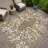 Machine Washable Indoor/Outdoor Chantille ACN2334 Floral Rug-1499198219