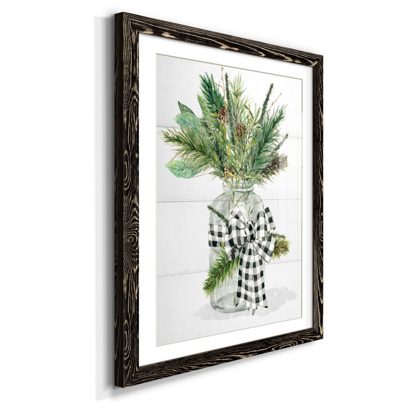 Evergreen - Imprimé, Noir, H 37,5 po x l 27,5 po x P 1,5 po