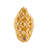 Rhombus Mustard 14x24 Pillow-129077473