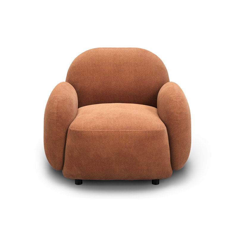 HAGU OCCASIONAL CHAIR, Rust