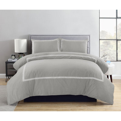 Harmonia Polyester Duvet Cover Set with Pillowcases