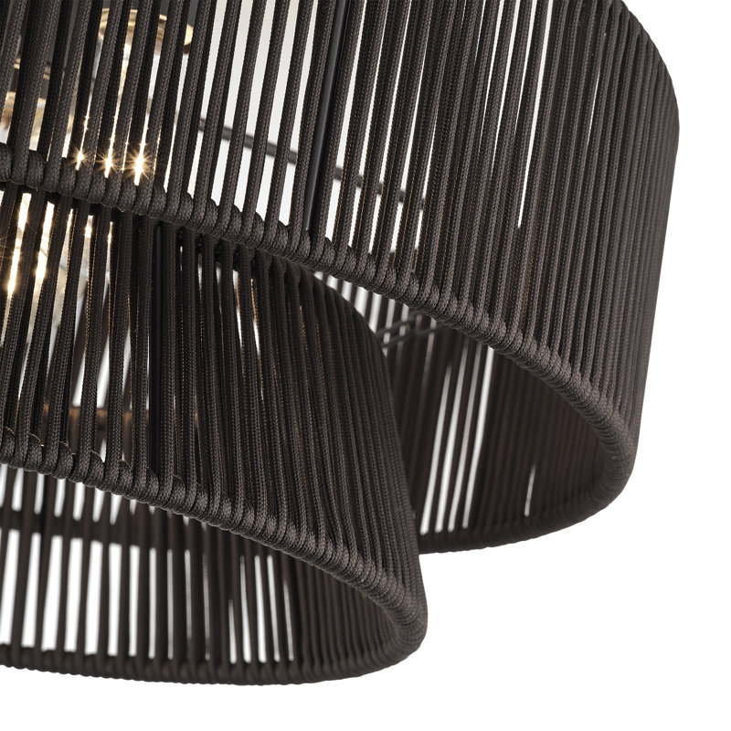Très grand semi-encastré 4 lumières Aurea
