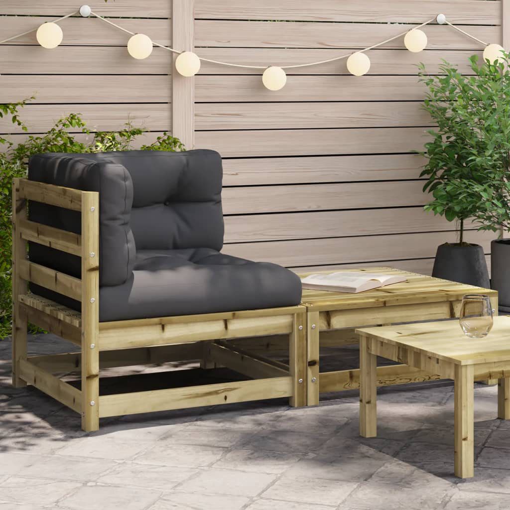 Gartensofa Barkeyville mit Kissen