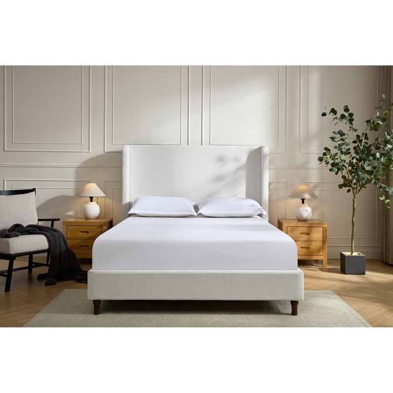 Grand lit tapissier Harper