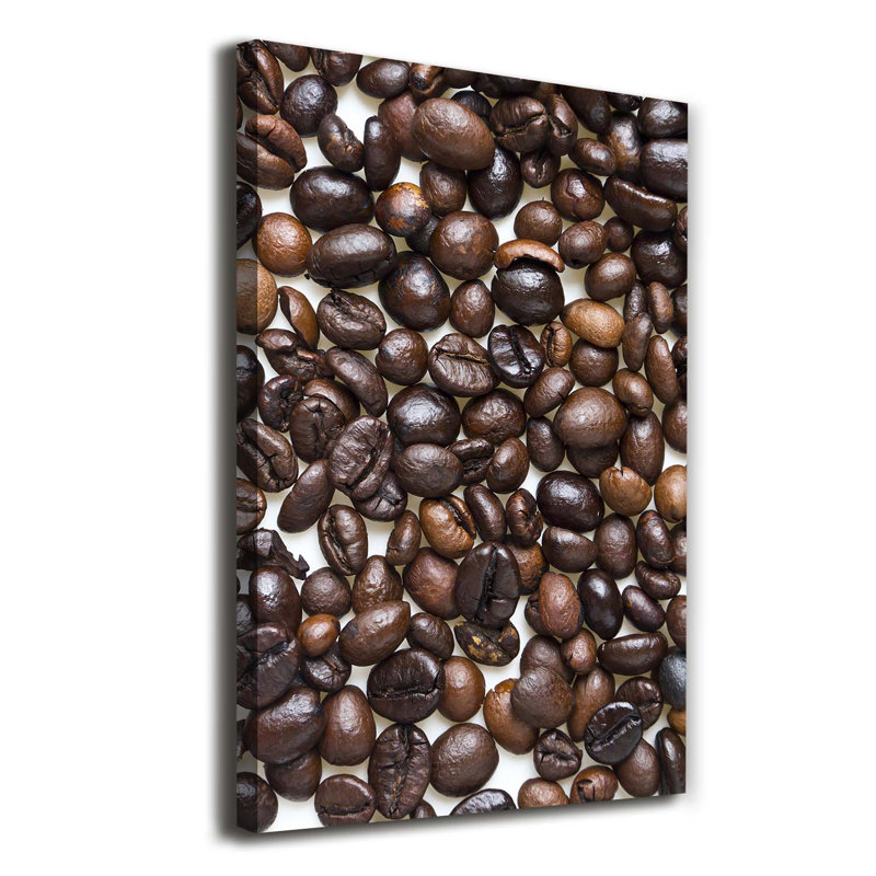 Coffee Beans - Wrapped Canvas Print