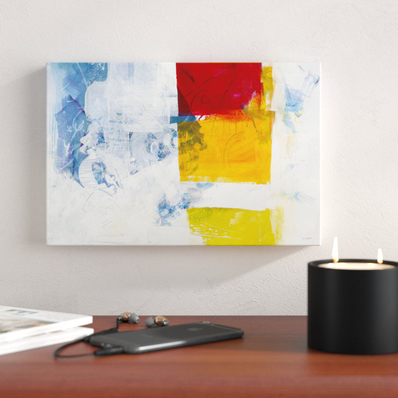 Breakout II 1 Piece Painting on Canvas, 20cm H x 30cm W x 3.8cm D