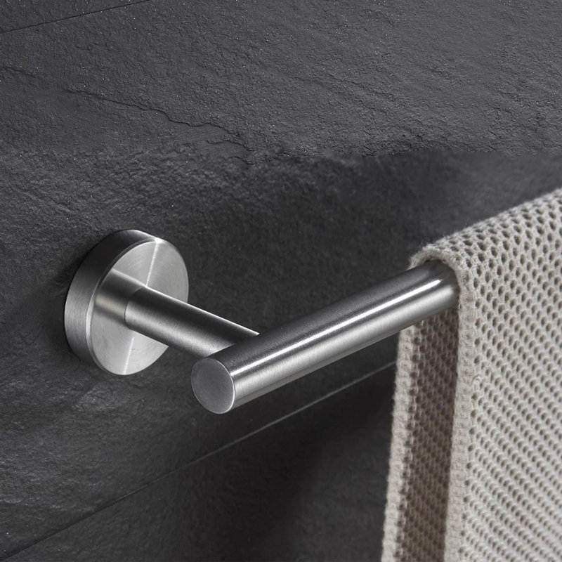 Ensemble de 6 pièces de quincaillerie de salle de bain, Acier inoxydable