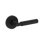 Lake Forest Full Dummy Lever with Recessed Round Rose in Satin Nickel