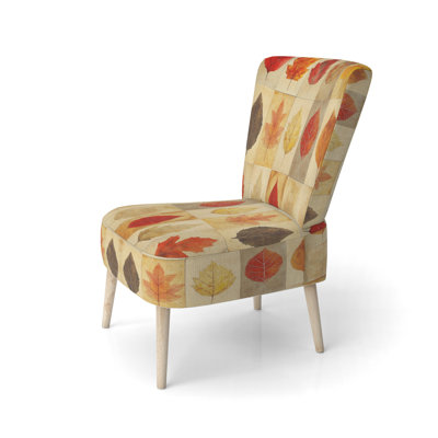 Chaise rembourrée Leaves - Autumn Leaves Collage
