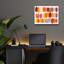  «L'heure D'apero» par Simone Christen, art mural en verre acrylique, 36 po x 24 po-1783474275