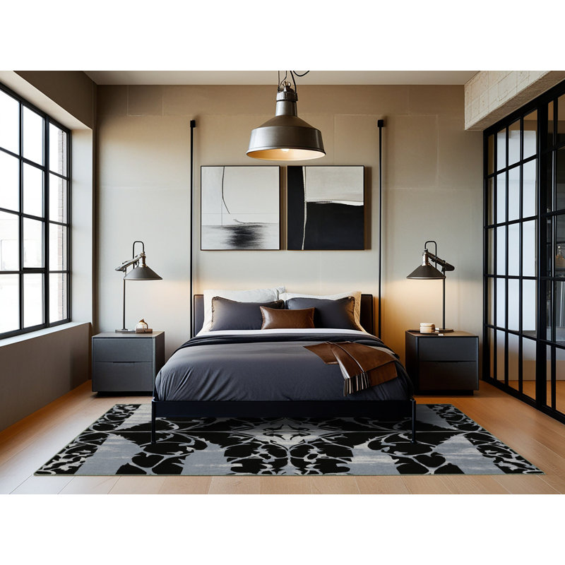 Shadowvine Rug, Rectangle 3' x 5'