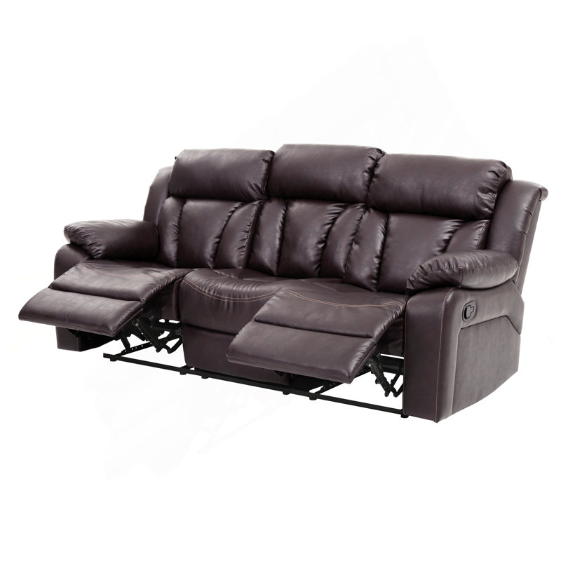 Daria G686-RS Reclining Sofa , DARK BROWN