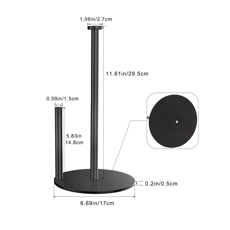 Freestanding Paper Towel Holder