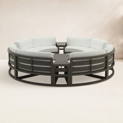 Bergeron 8 - Person Patio Seating Group