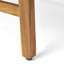 Ensemble de conversation modulaire d'extérieur moderne en bois d'acacia de six articles avec coussins hydrofuges et conception à loquet modulaire Allieana-21374083