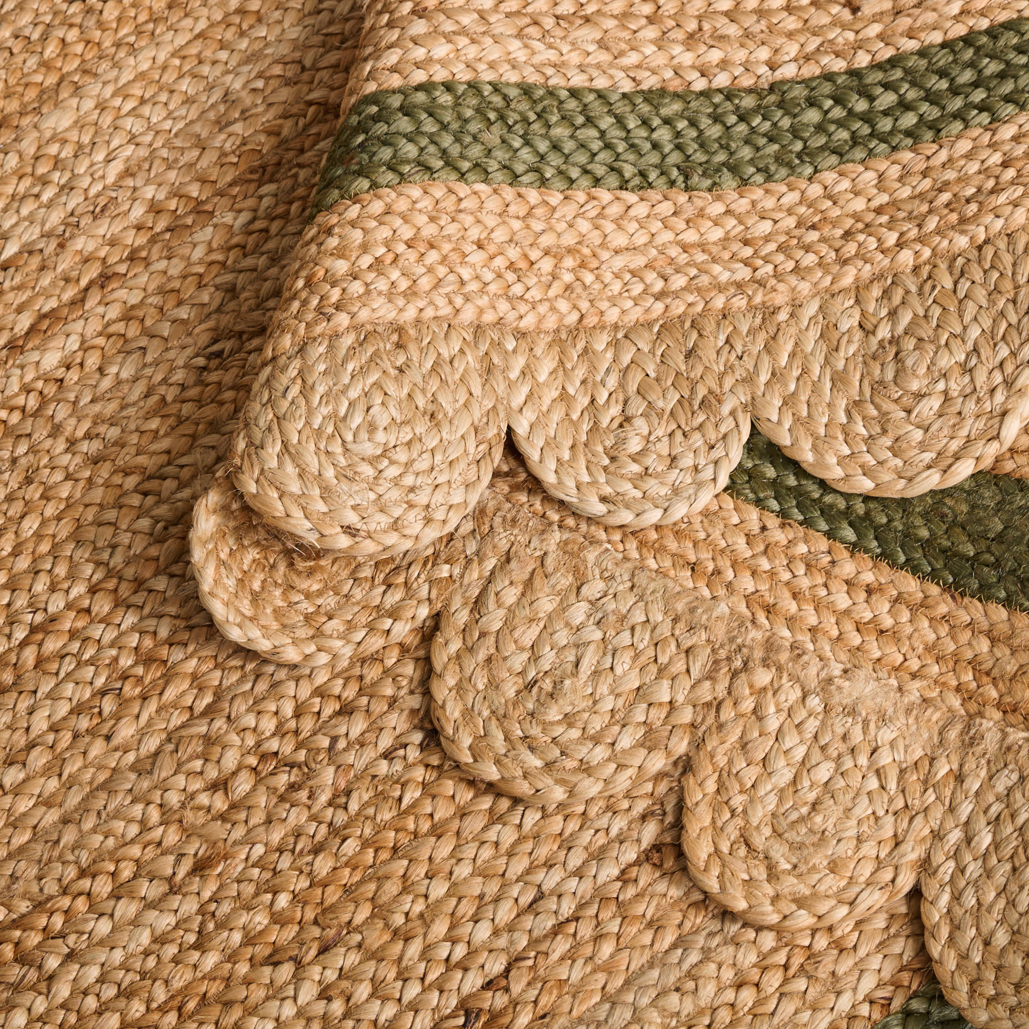 Inaki Jute/Sisal Area Rug, Square 6'