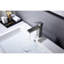 Robinet de salle de bain à cascade, robinet de meuble-lavabo à poignée simple