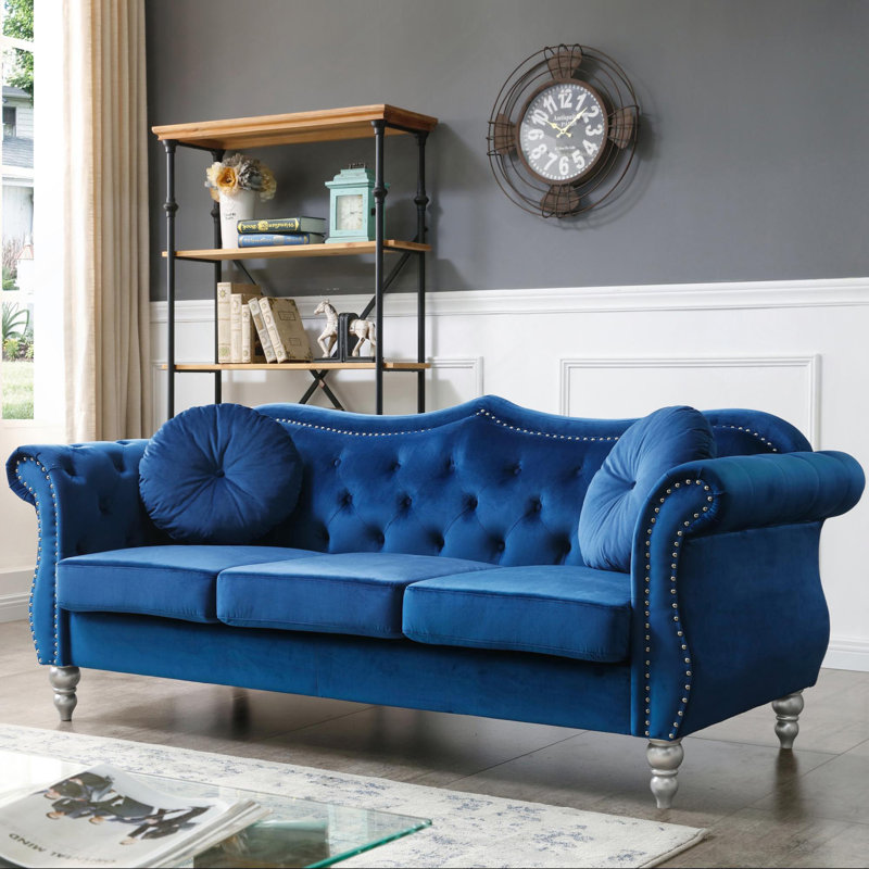 G0661A-S Sofa , NAVY BLUE