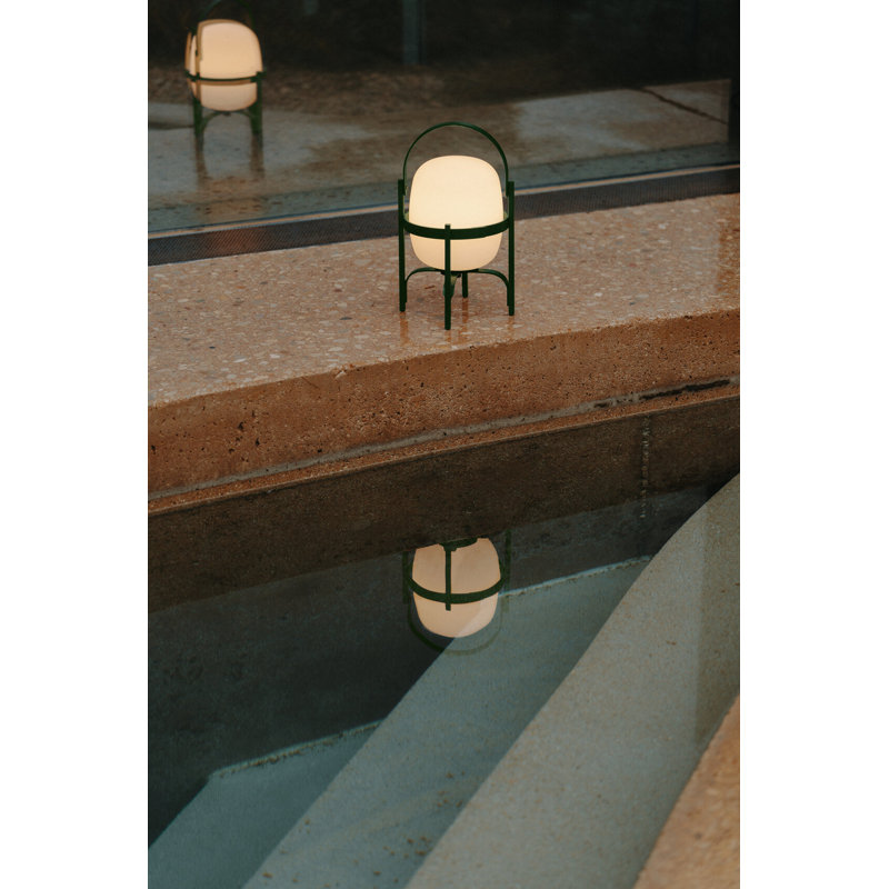 Cesta Alubat Table, Green