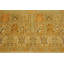 Tapis oriental brun clair / doré en laine noué à la main 4 pi 1 po x 6 pi Oriental