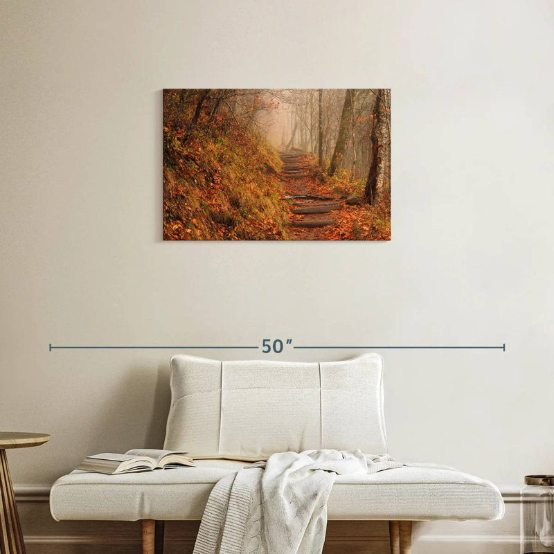 Sentier des Appalaches Alvord Misty Autumn, H 20 po x l 30 po