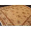Tapis brun clair en laine noué à la main de conception unique 9 pi 4 po x 12 pi 7 po Elwen