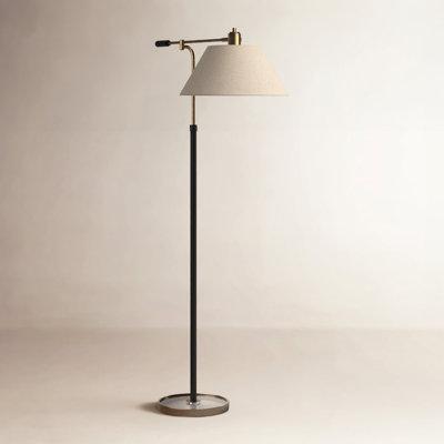 61'' Dimmable Swing Arm Floor Lamp